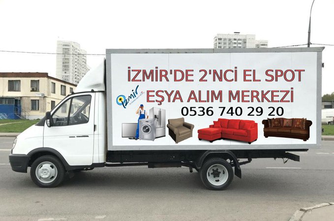 İzmir'de İkinci El Eşya Alım Merkezi'nin hizmet alanı?